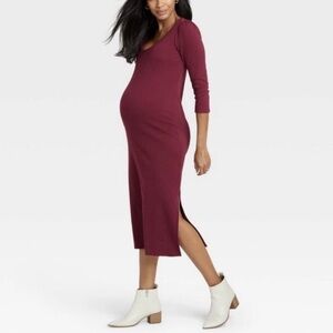 The Nines by HATCH Ribbed Dress NWT